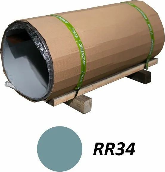 Отмотка 1,25 м GreenCoat PURAL BT RR34 — Светло-синий