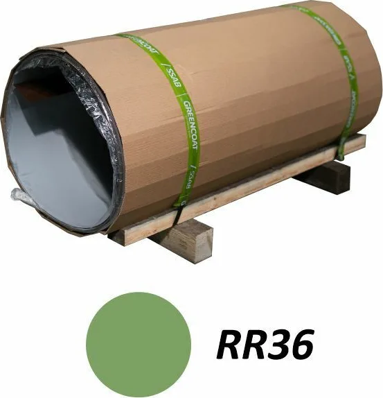 Отмотка 1,25 м GreenCoat PURAL BT RR36 — Светло-зеленый