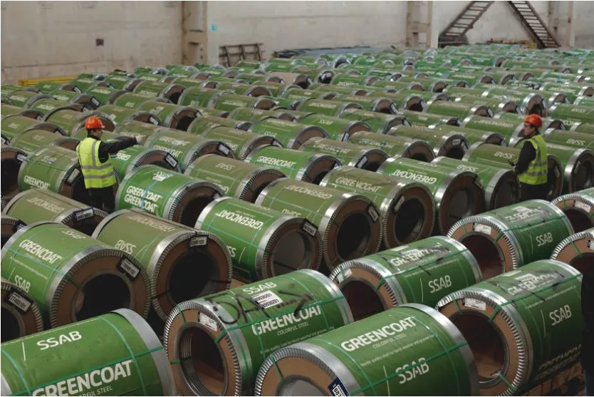 Рулоны стали SSAB GreenCoat PURAL BT на складе
